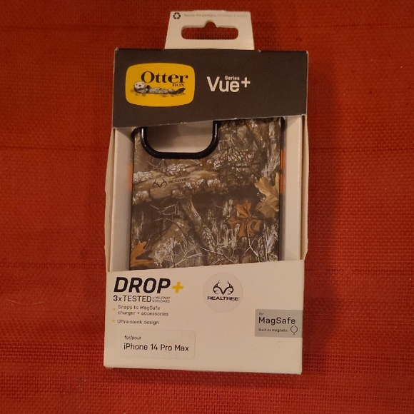 OtterBox Vue+ Camo Case for iPhone 14 Pro Max - Picture 1 of 3